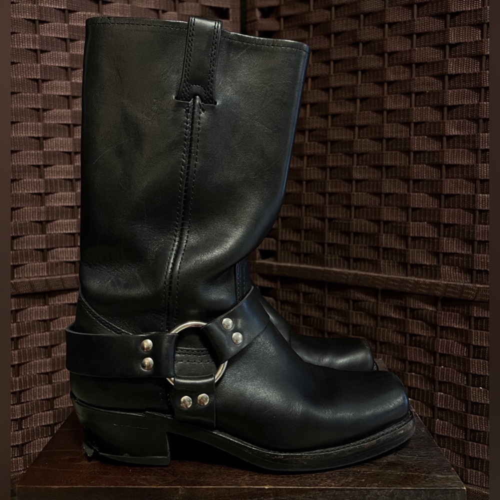 Frye Harness 12R Moto Boots - Picture 3 of 8